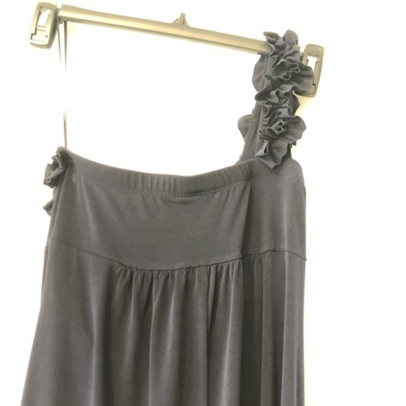 Enfocus Studio Navy One Shoulder Cocktail Dress - Picture 4 of 11